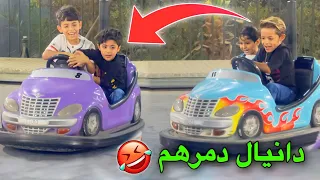 سباق سيارات 🚗 بين يمان و علوش vs دانيال و حمودي 🤣 | فلوك مدينا سندباد