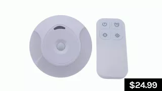 mini round shape wall plug mount led sensor night light