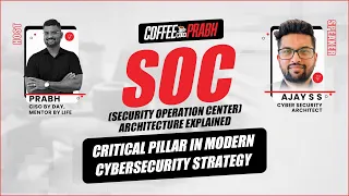 Building a Security Operations Center (SOC) From Scratch : SOC Architecture