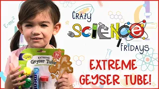 Crazy Science Friday - Extreme Geyser Tube - Original Mentos Diet Coke Geyser DIY Science - Ep 1