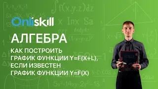 Алгебра 8 класс: Как построить график функции y=f(x+l), если известен график функции y=f(x).