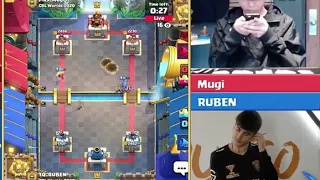 Clash Royale League 2020 World Finals- Ruben vs Mugi Match 3 of 5 (Second Set)