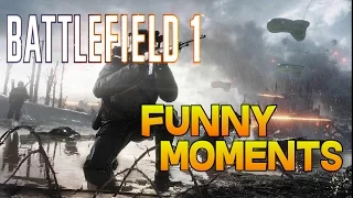 Battlefield 1 Funny Moments - Blimp Fun, "Are You Sure" "Yep", Enemy Elam! (BF1)