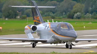 HondaJet T7-APG Crosswind Landing & Take-Off