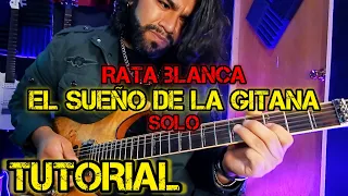 Rata Blanca - El sueño de la Gitana - [Tutorial Solo]