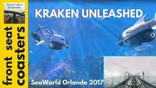 Kraken Unleashed New Virtual Reality Roller Coaster Experience at SeaWorld Orlando On-Ride POV VR