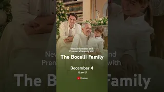 Join us for the 'A Bocelli Family Christmas' Afterparty exclusively on YouTube Premium. #shorts