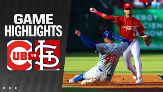 Cubs vs. Cardinals Game Highlights (5/25/24) | MLB Highlights