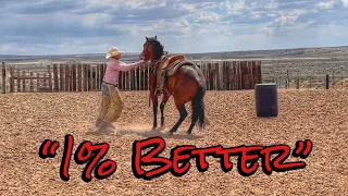 THE UGLY PART OF COLT STARTING | HOW & WHY DANIELLE STARTED BARREL RACING