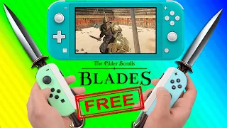 The Elder Scrolls: Blades Gameplay on Nintendo Switch Lite