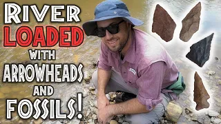 River LOADED with Arrowheads and Fossils