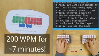 How Steno Works At 200 WPM
