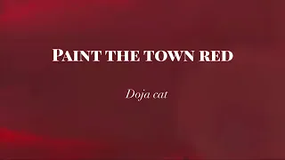 Doja cat - Paint the town red
