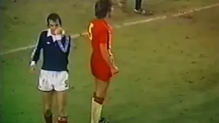Wales v Scotland 1977 and that Joe Jordan handball! 🤬