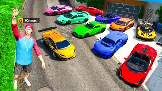 Ich KLAUE alle TRILLIONÄR AUTOS in GTA 5 RP!