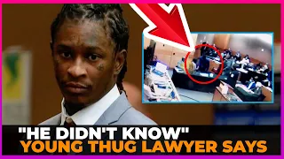 YOUNG THUG’S ATTORNEY SAYS RAPPER DIDN’T KNOW DRUG EXCHANGE IN COURT WAS GOING TO HAPPEN