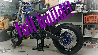 WR400F -  Full supermoto conversion - Time lapse