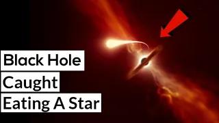 A Supermassive Black Hole Caught Eating a Star | Spaghettification | Tidal Disruption Event