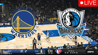 🔴 NBA LIVE 🔴GOLDEN STATE WARRIORS VS DALLAS MAVERICKS LIVESTREAM- NBA 2K23