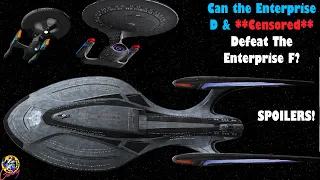 SPOILERS Enterprise D & *Redacted* VS Enterprise F - Star Trek Picard Season 3