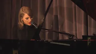 Out Of The Woods - Taylor Swift - Live at the Grammy Museum 2015