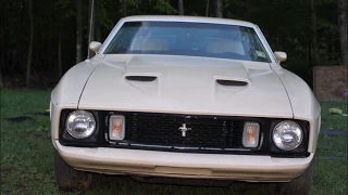 1973 Mustang Mach 1 | Barn Find | At Home Restoration