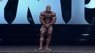 Dexter Jackson Mr. Olympia 2015 Posing Routine