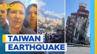 Aussies caught up in deadly Taiwan earthquake | Today Show Australia