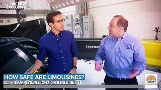 CAPE Limousine Crash Test for NBC News - Today Show