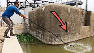 What Happens When You Cast Net Inside A Dam???