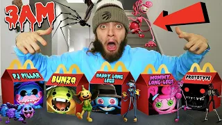 DO NOT ORDER ALL POPPY PLAYTIME CHAPTER 2 HAPPY MEALS AT 3AM!! (MOMMY, PROTOTYPE & ALL TOYS)