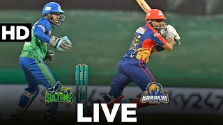 LIVE REPLAY – Multan Sultans vs Karachi Kings | 2nd Innings | Match 16 | HBL PSL 6|MG1