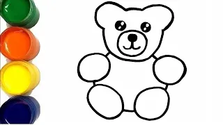 How to draw a bear | Сурет салу  аю | Como desenhar um urso