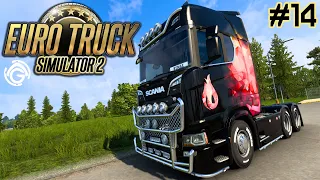 Euro Truck Simulator 2 #14 - Retard de livraison du stream