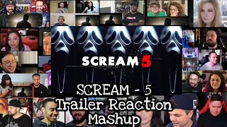 Scream - 5 || Official trailer || Reaction Mashup