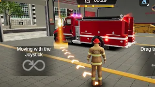 محاكاة شاحنة إطفاء الحريق العاب سيارات - ألعاب السيارات - العاب سيارات Fire Truck simulator#3d