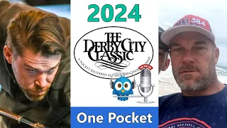 Corey Deuel vs Derek Leonard - One Pocket - 2024 Derby City Classic rd 4