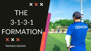 Soccer TACTICS - The 3-1-3-1 Formation for 9v9 Age Groups
