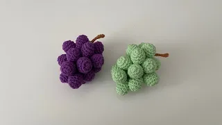 Amigurumi Bunch of Grapes Tutorial