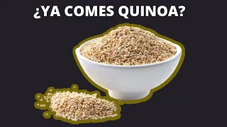 7 INCREÍBLES BENEFICIOS DE LA QUINOA - antioxidante, fibra, proteína, hierro y quercetina