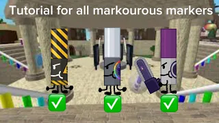 How to get all markourous Markers in FTM