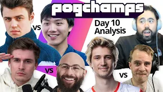 Hikaru's Pogchamps Day 10 Analysis | Papaplatte vs boxbox | Ludwig vs Swiftor | xQcow vs hutch