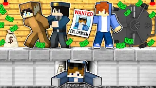 Playing As A WANTED CRIMINAL in Minecraft!