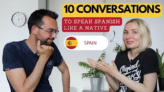 ►10 INTERMEDIATE SPANISH CONVERSATIONS THAT WILL HELP YOU SPEAK LIKE A NATIVE SPANISH SPEAKER ✅