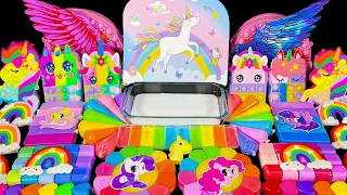 Unicorn Mixing Random With Piping Bag | Unicorn Slime mixing | 1 Hour Satisfying Bunny Slime