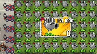 Armor PEA & All Plants Max Level VS 999 Chefster Jester Zombie - PvZ 2 Battlez