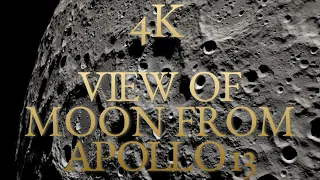 Moon in 4K Ultra High Definition | Apollo 13 View