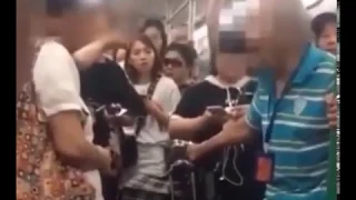 В метро Китая завёлся очень злой старик, и он накажет всех, кто не уступит место