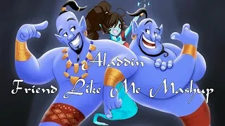 Aladdin Friend Like Me Mashup (Robin Williams, Will Smith, Annapantsu)