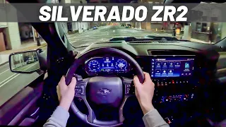2023 Chevrolet Silverado ZR2 | POV NIGHT DRIVE